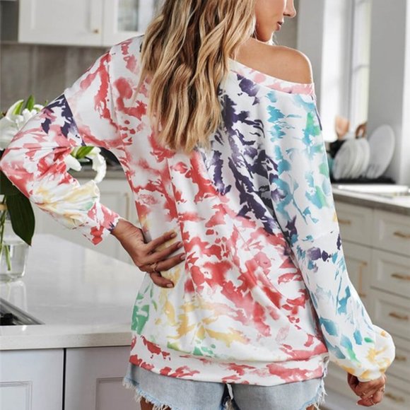 snowcone tie-dye top - Picture 4 of 4